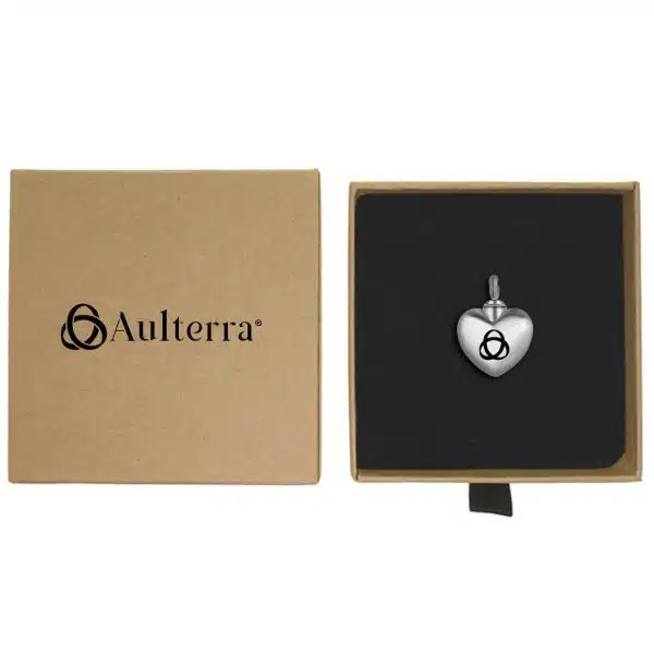 Aulterra Heart Energy Pendant Inside Box