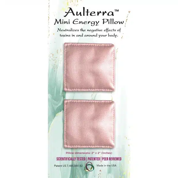Aulterra pink mini energy pillow package